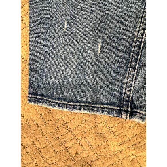 Rag & Bone Dre Low-Rise Slim Boyfriend Jeans Womens Size 27 Light Blue - Picture 8 of 10